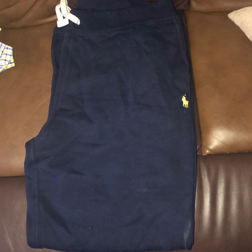 Navy Blue Ralph Lauren Jogging Pants